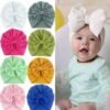 4pcs Summer Turban soft light Fabric For Baby