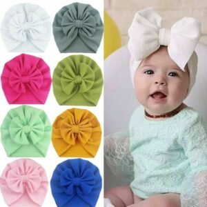 4pcs Summer Turban soft light Fabric For Baby