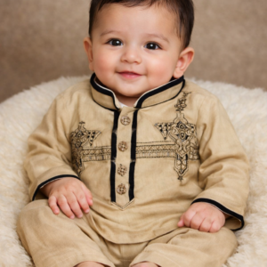 Embroidered Lawn 6-12 month Kameez Shalwar For Newborn Baby