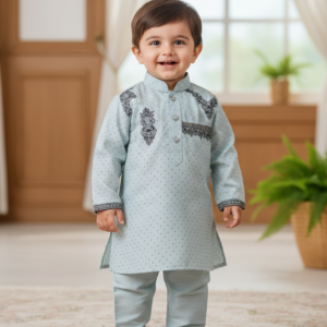 Embroidered Printed Lawn 2-3 years Kameez Shalwar For Baby Boy