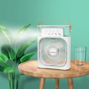 Multifunction Water Spray Mist Fan Air Cooler fan USB Electric Fan Portable Fan